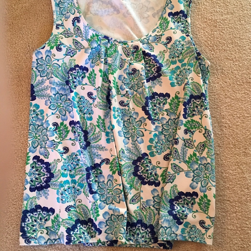 Talbots knit shirt. Size M